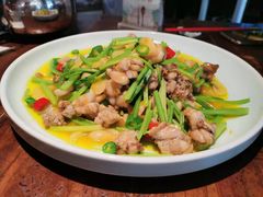 土姜辣爆牛蛙-鱼食饭稻·苏浙土菜17年老馆子(平江路店)