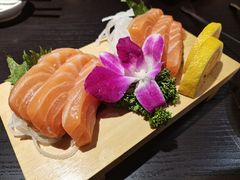 三文鱼刺身六片-鹏祖料理