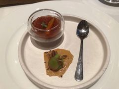 番茄罗勒果汁和薄脆-福楼法餐厅FLO