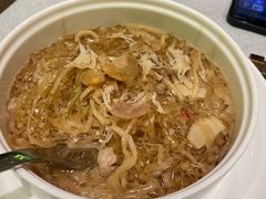 瑶柱虾干酸汤烩粉丝-甬府小鲜(万象城店)