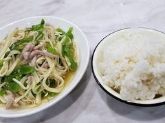 青椒茭白肉丝-扬州小吃(延安西路店)