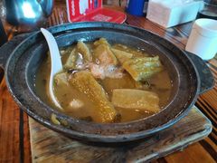 苦瓜腩肉煲-百年银屏蚝烙·潮汕菜·非遗(乐山店)