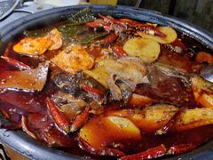 -探鱼·鲜青椒爽麻烤鱼(番禺万达店)