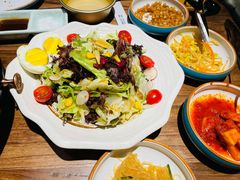 -明洞阿姨·韩式酱蟹烤肉·创意料理(三元桥店)