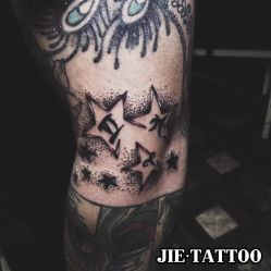 一家三口星座 杰Tattoo刺青-杰TATTOO刺青