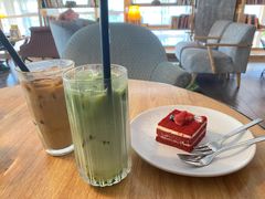 抹茶拿铁-良木缘咖啡西餐(新城市广场店)