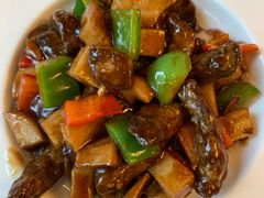 鸭肝酱炒双菌-北京全聚德(天安门店)