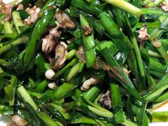 韭菜炒笔管-吕氏疙瘩汤·私家菜馆(慈云寺店)