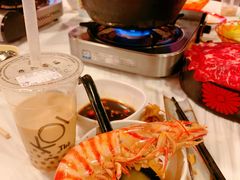 -鲜入围煮花胶鸡海鲜火锅