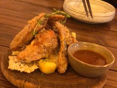 咸蛋黄鸡翅-小食院简餐厅