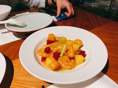 水果咕咾黑虎虾-北京柏悦酒店·锦庭餐厅Dining Room