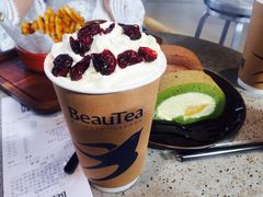 炭培红提蒸拿铁-BeauTea水仙(coco park店)
