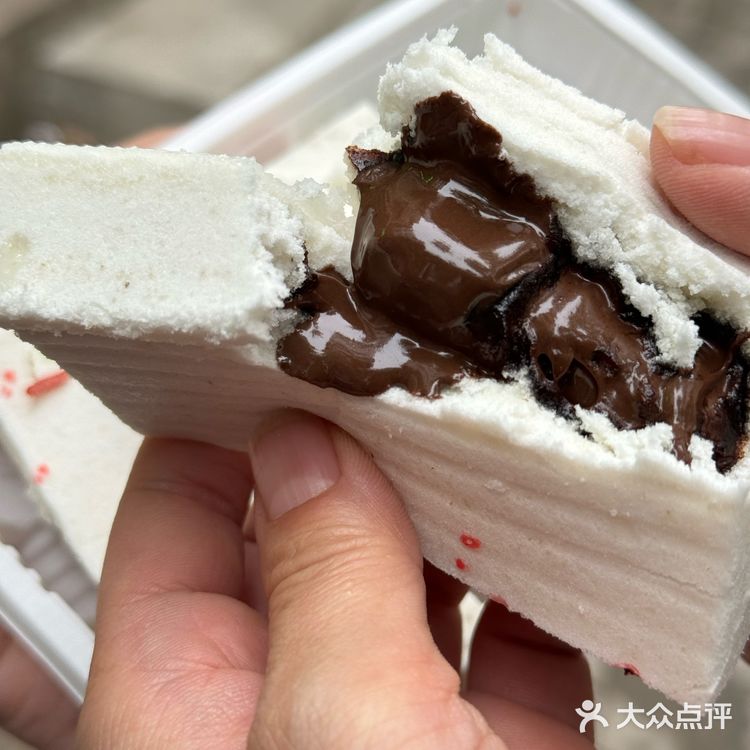 天津！吃到了流心巧克力糕干！！巧门永存！