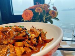 南宋蕈油鸡-柳莺湖上·湖景餐厅·江南菜(西湖店)