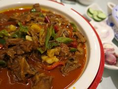 辣爆羔羊肉-宁夏国强手抓羊肉·清真菜(未央路凤三店)