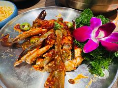 韩式辣酱蟹-明洞阿姨·韩式酱蟹烤肉·创意料理(方庄店)