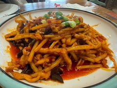 -东来菜馆•手抓海鲜家常菜•海鲜锅贴(鸽子窝店)
