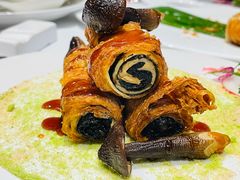 捞汁紫豆卷-若蘭慈·无国界素食料理(欢乐海岸店)