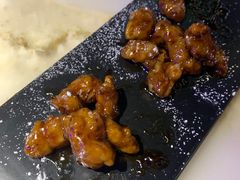 雪花糖醋里脊-绿茶餐厅(乐峰广场店)