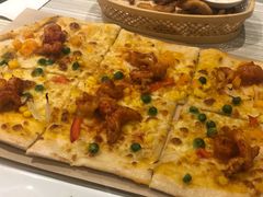 咸蛋黄“双虾争霸”比萨-必胜客(阿罗海店)