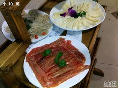 千層肚&牛肉&牛黃喉-蜀九香火锅(玉林店)