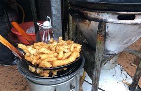 Glutinous Rice with Fried Dough