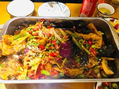 秘烤雪山鱼-民食香·腊排骨野生菌美食(木府店)