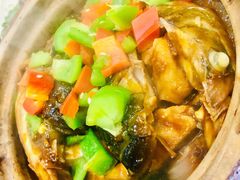顺德鱼头煲-大自然醉鹅·铁锅火焰鹅(上海联洋店)