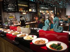 自助取餐区-领鲜活海鲜榴莲自助火锅(东门店)