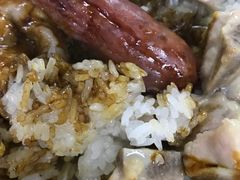 腊肠排骨煲仔饭-兴记菜馆