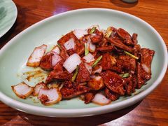 京葱爆猪肝-虎哥私房菜(馒头山店)