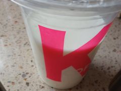 九龙金玉豆乳玄米奶盖奶茶-肯德基(建外SOHO店)