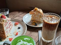 小熊抹茶拿铁-懒鱼时光馆(沙坪坝店)