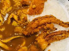 炸鱿鱼须咖喱饭-CoCo壱番屋(久光百货店)