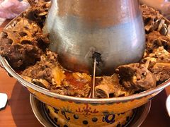 香辣羊蝎子火锅装-1078號老北京涮肉(万达广场店)