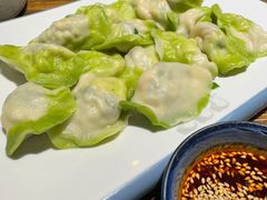 鲜虾韭菜鸡蛋水饺-三姐妹餐厅(曲江店)