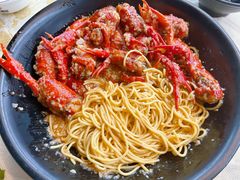 自制龙虾拌面-聚味瞿记·龙虾堂(渔人码头一店)