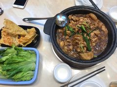 -蜀八婆鲍鱼鸡煲虾(宝安坪洲店)