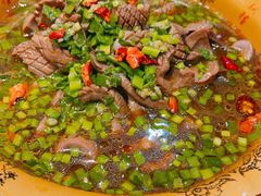韭香腰花-悦禧耕岛酒店·指月坞餐厅·旺山特色农家乐