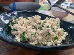 小葱拌豆腐-北京水岸山吧度假村(雁栖镇店)