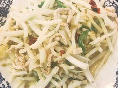 太湖芦苇根炒肉丝-呼吸森林·生态农庄农家乐私房菜