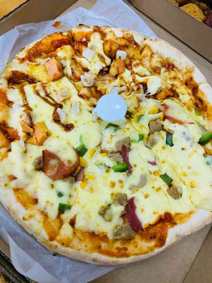 披萨革命(西三旗店)-"外卖到家 最近馋榴莲披萨 又赖得出门 点.