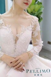 点击看大图 -派丽莫Pellimo原创设计婚纱品牌
