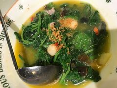 皮蛋肉丝煮桑芽-清晖小苑•顺德地方菜(壹海城店)