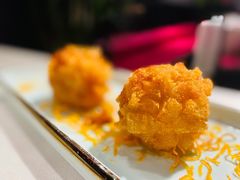 梅干菜虾球-桂花龙井餐厅