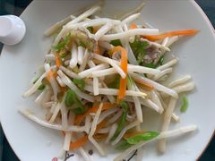 芦苇根炒肉丝-梦缘水乡·湖景餐厅