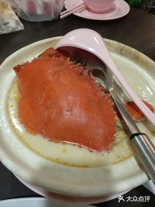 龙海鲜螃蟹王(宏茂桥店)招牌螃蟹汤米粉图片