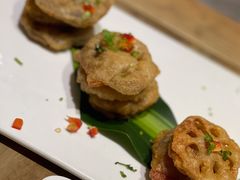 椒盐藕夹-枣子树·素食餐厅(普陀山店)