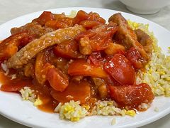 番茄猪扒饭-好好滋味茶餐厅