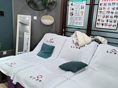 -深蓝盲人推拿·颈肩腰腿疼痛·艾灸调理(清河店)